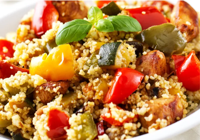 Ratatouille with Couscous