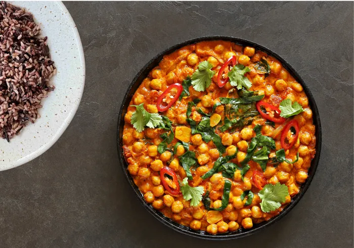 Chickpea Coconut Kale Stew